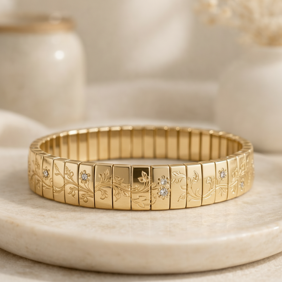 Bracciale in lega d'oro