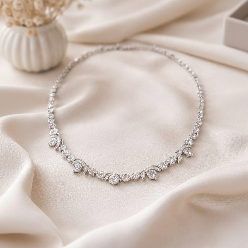 Collana in lega d'argento